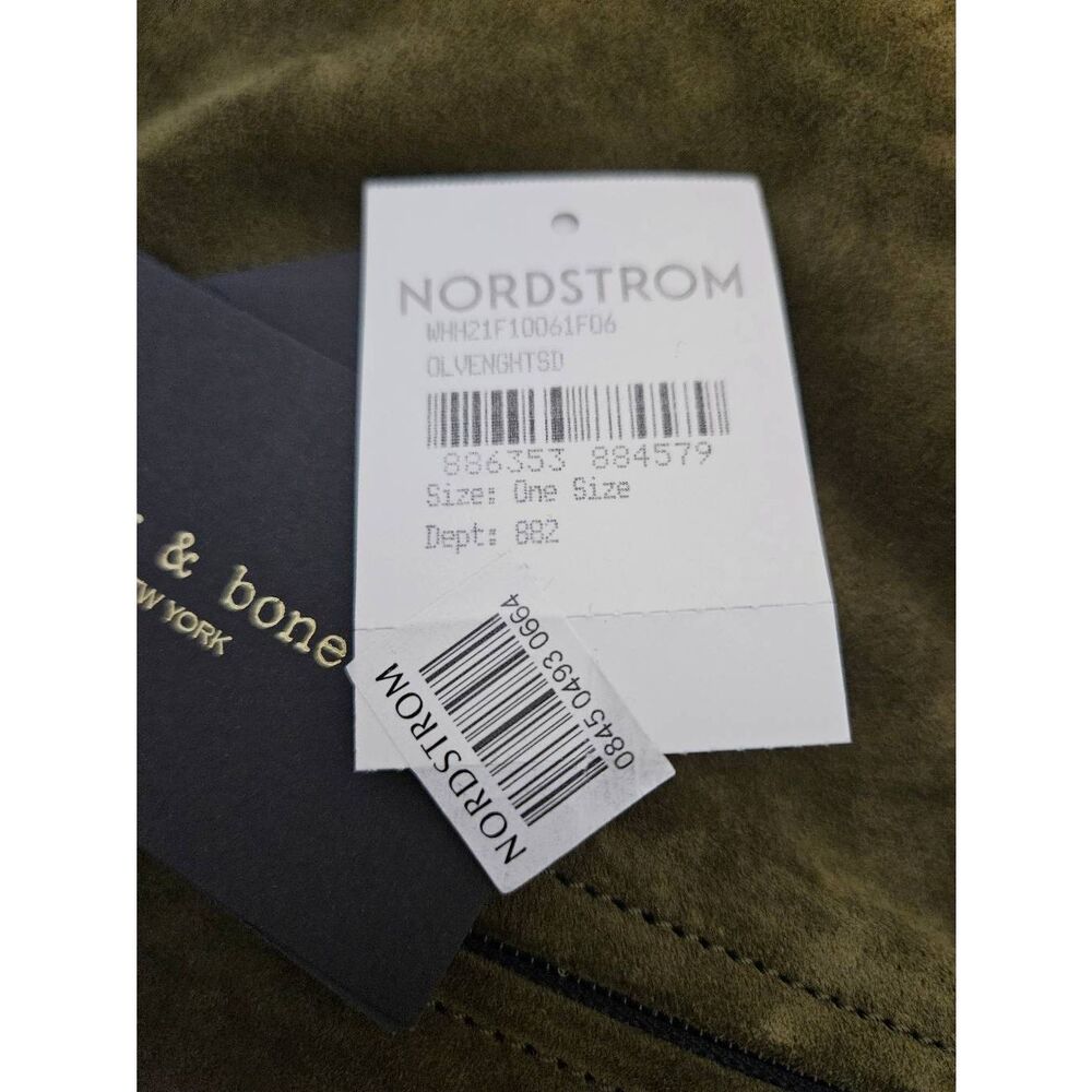 Rag & Bone olive green suede backpack. NWT. - Picture 5 of 8